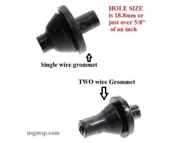 Grommet Firewall/general Sgle or Twin wire